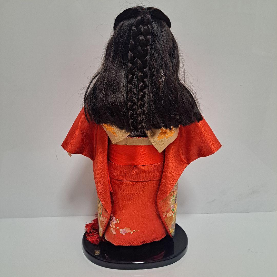 市松人形　寿喜代作　紫絵莉　日本人形　13号　昭和レトロ