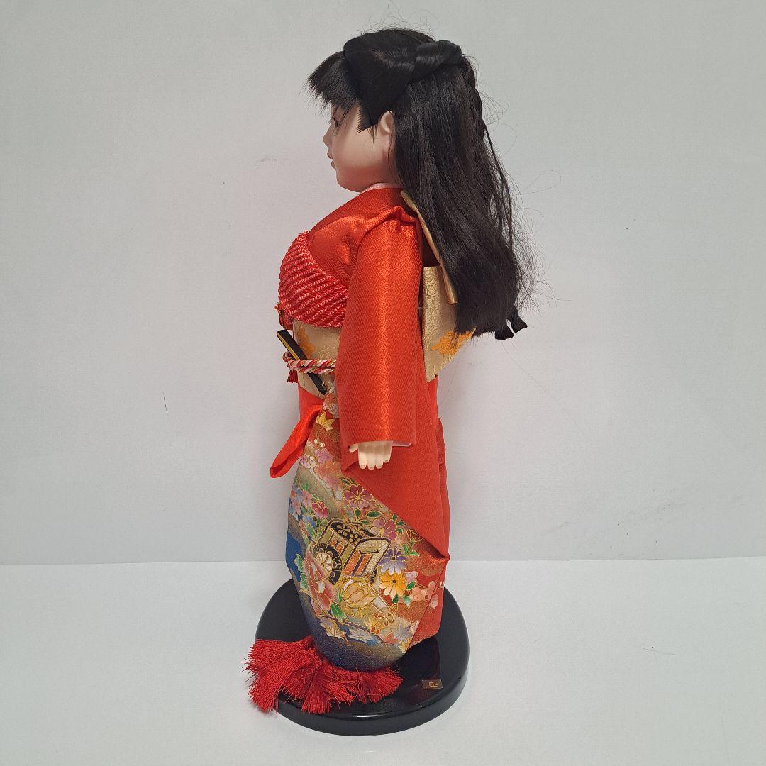 市松人形　寿喜代作　紫絵莉　日本人形　13号　昭和レトロ