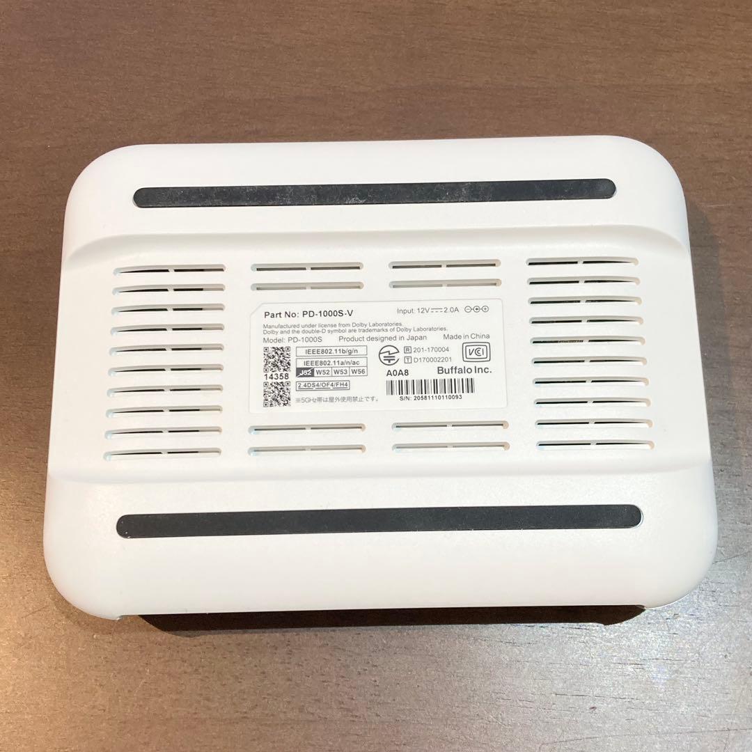 ★Aランク★ BUFFALO おもいでばこ 1TB PD-1000S 11ac
