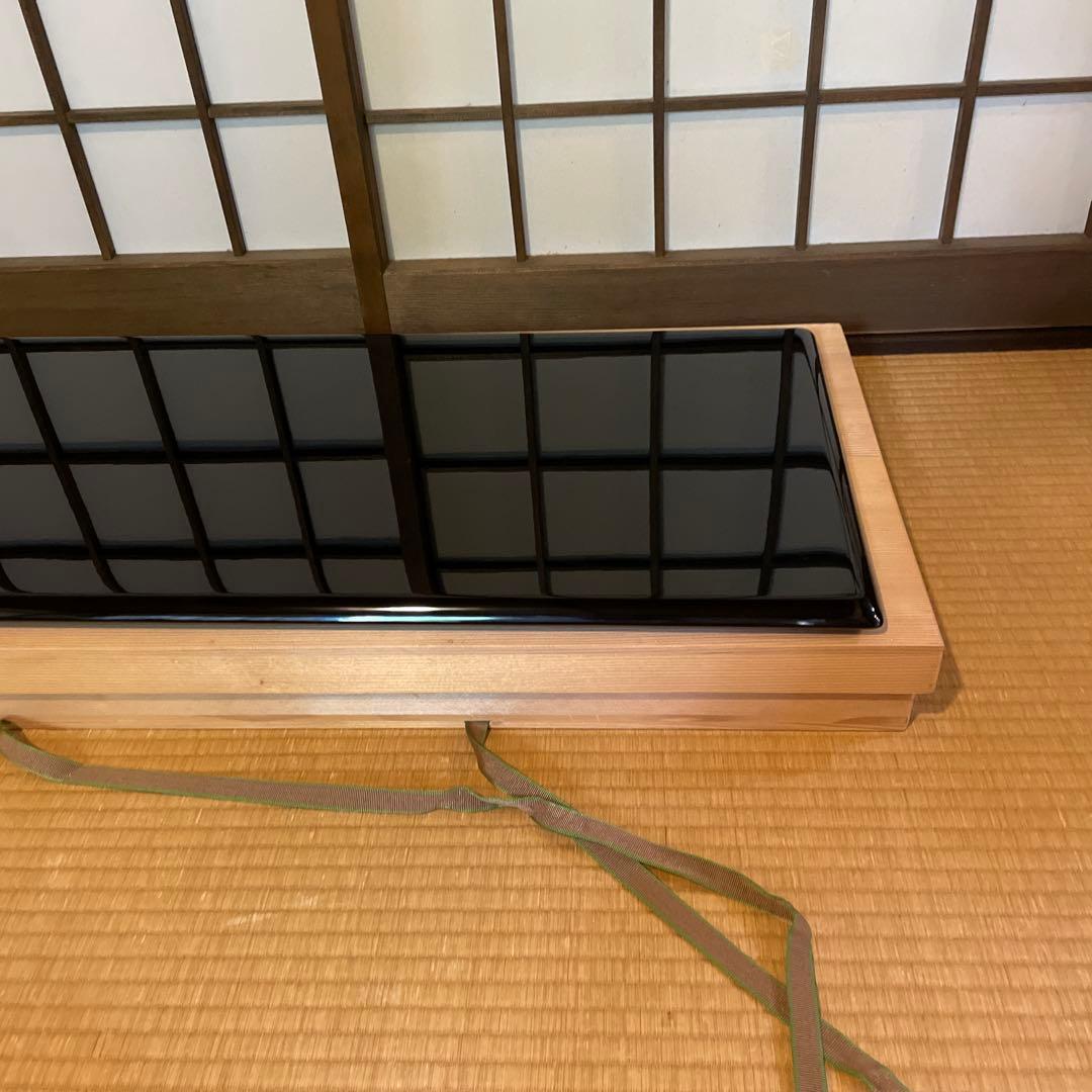 茶道具 「輪島塗」塗師【雅峰】(作)『蛤型 長板』1枚です。