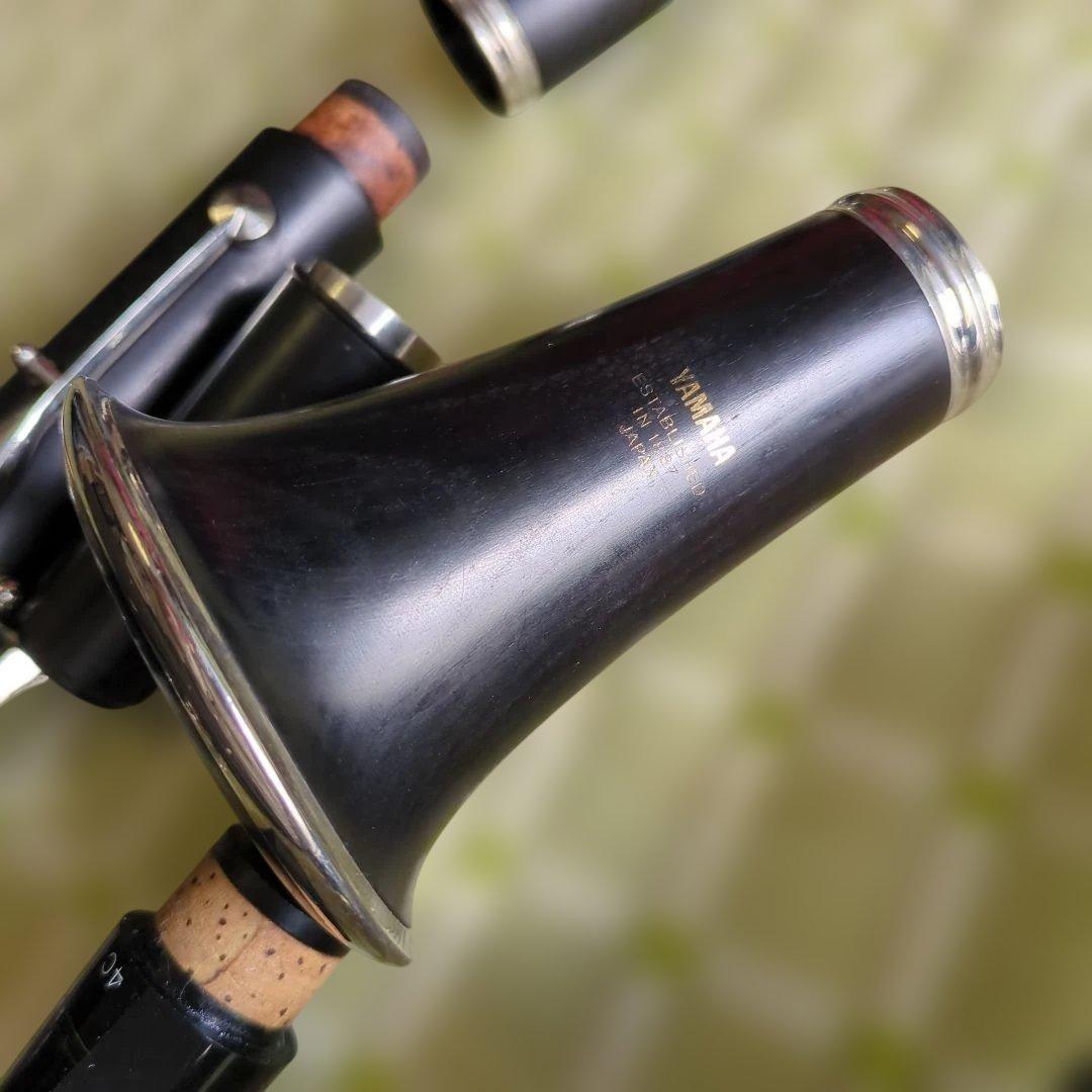 YAMAHA 木製クラリネットYCL-351 本体とケース・バッグ他