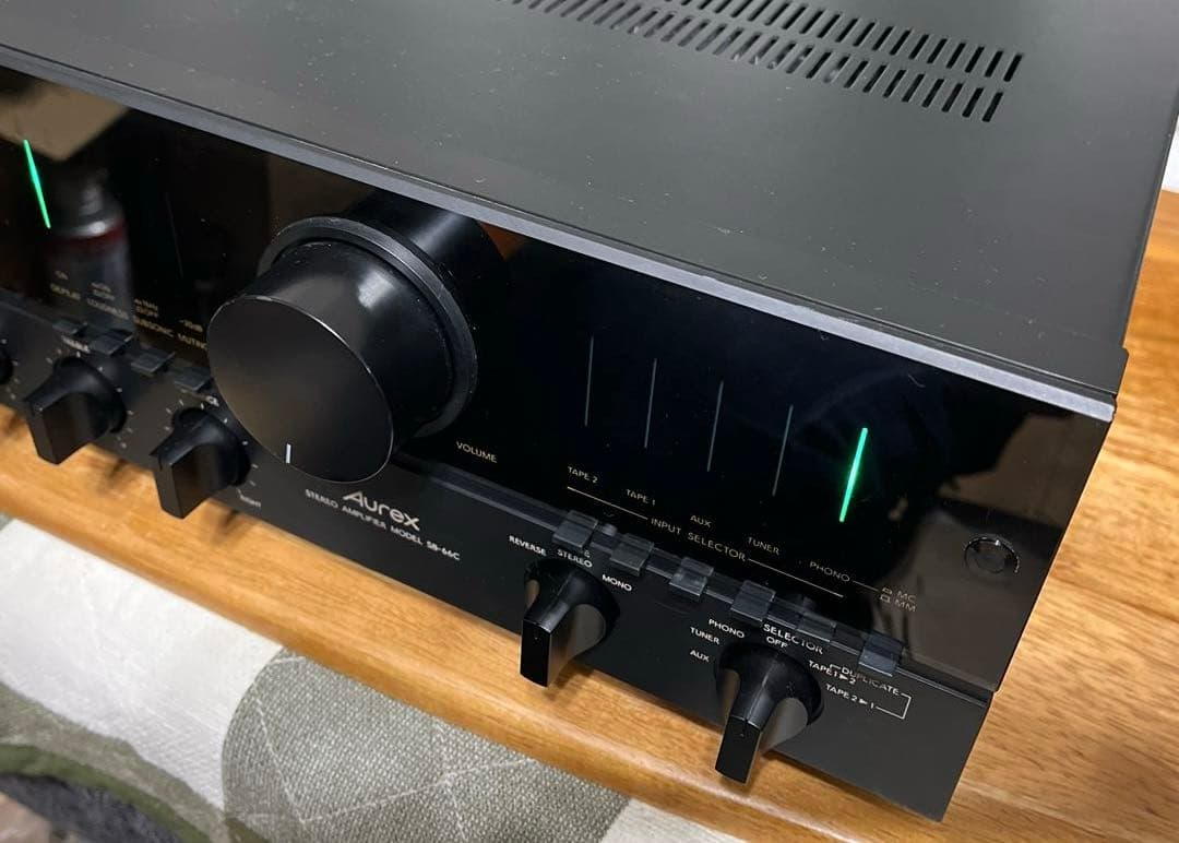 交渉歓迎:Aurex SB-66C TOSHIBA 動作OK プリメインアンプ