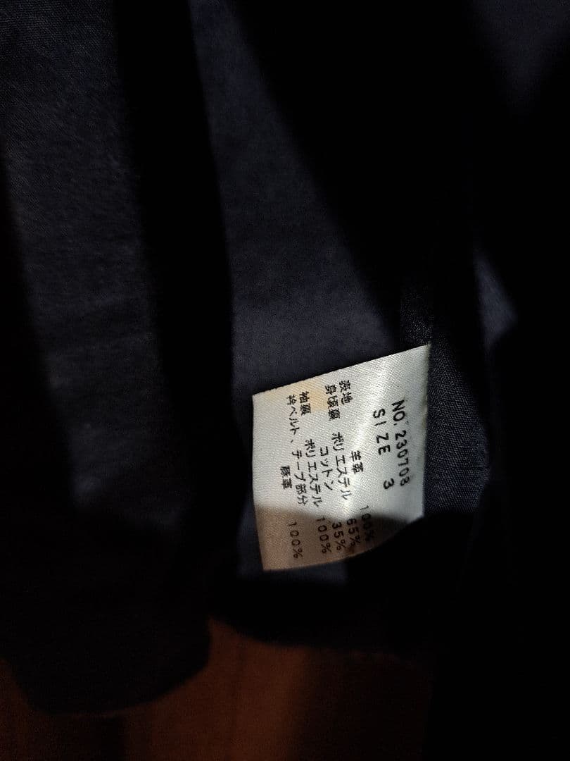 ジャックローズブラックレザー シングルライダースジャケット サイズ3