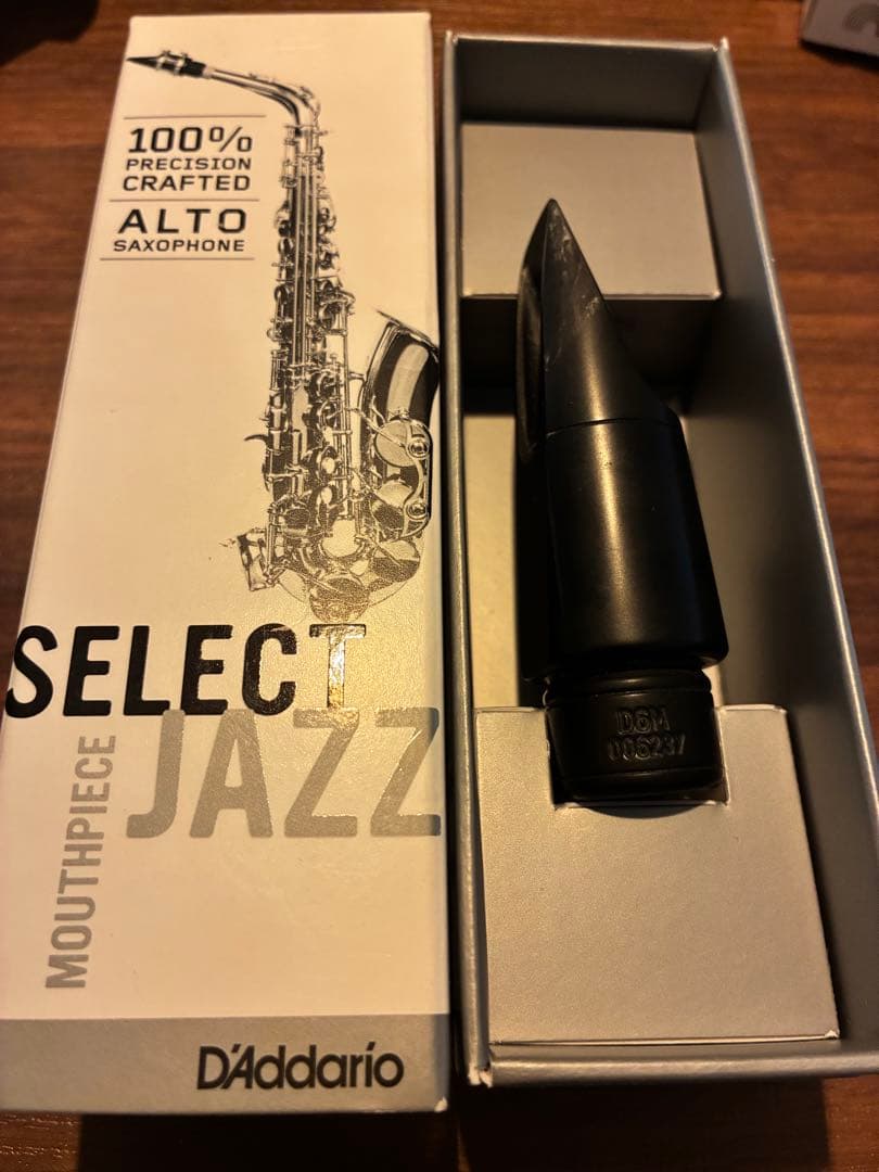 D'Addario Select Jazz アルトサックス用マウスピース　D6M