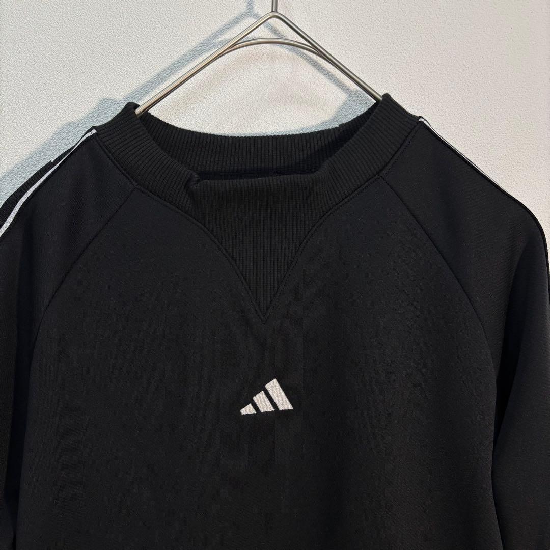 専用様…未使用　adidas ゴルフ　バイカラーセットアップ　フリース　裏起毛