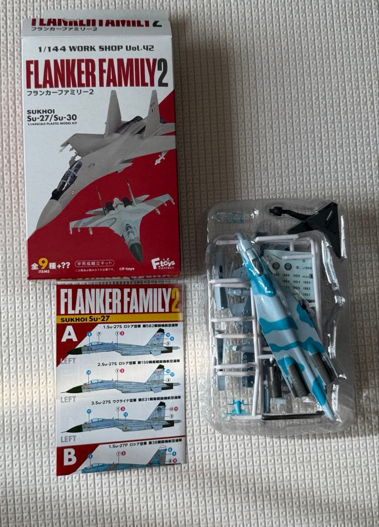 技MIX 航空自衛隊 F-15DJ エフトイズSU-27セット
