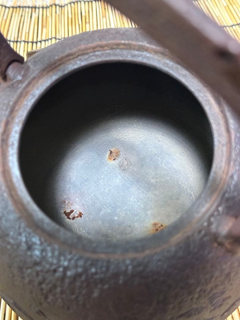 ＵＳＥＤ品、供箱、付属品付　岩手県奥州水沢幸工芸現代の名工佐藤勝久造馬蹄鉉波文