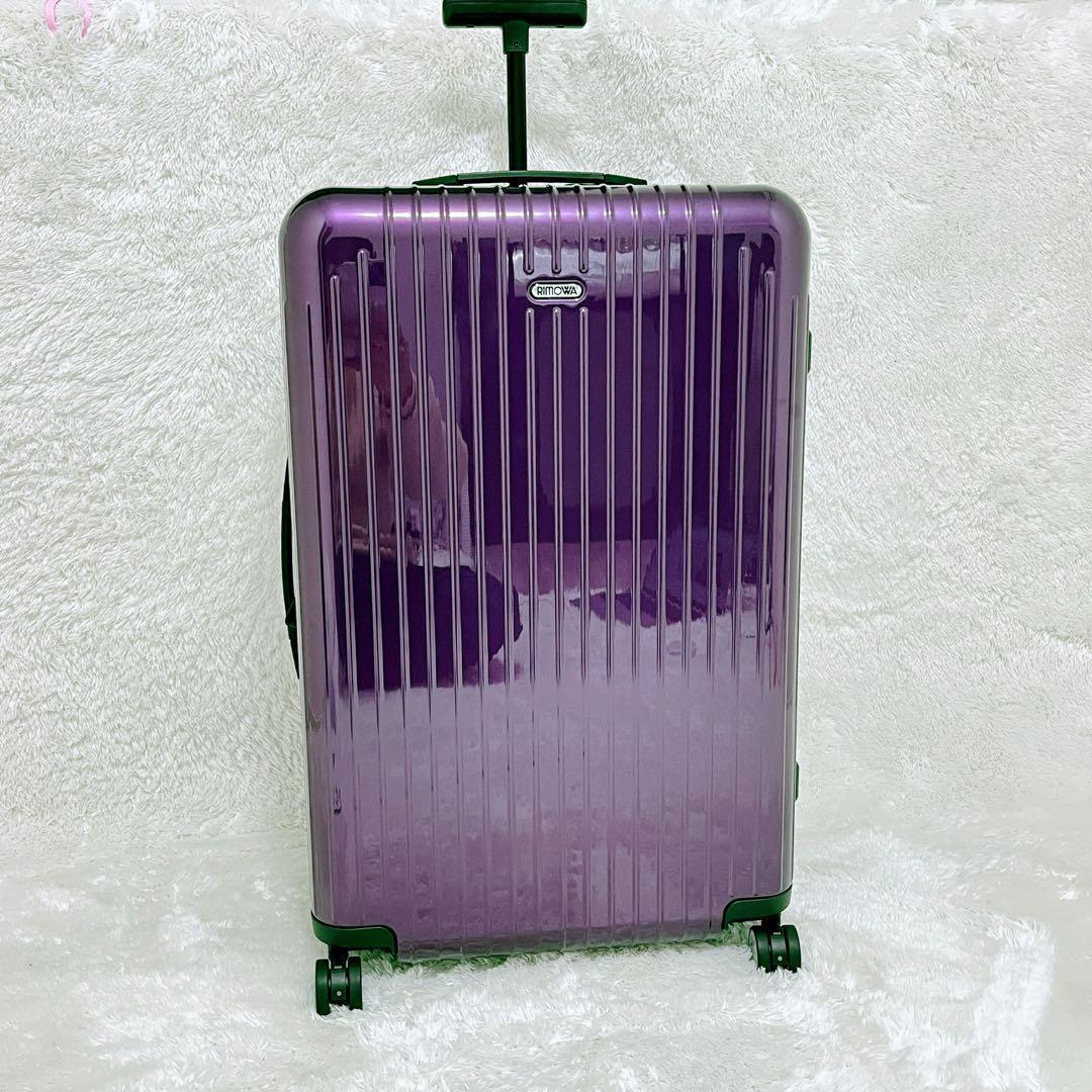 美品 RIMOWA SALSA AIR バイオレット 4輪 パープル 84L