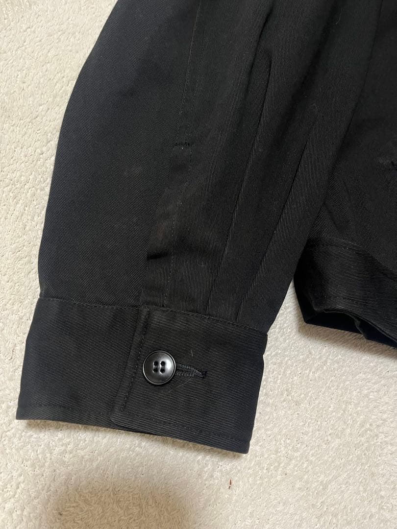 形◎ フランス製　agnes b. スイングトップ　2 ブラック　八の字ポケット