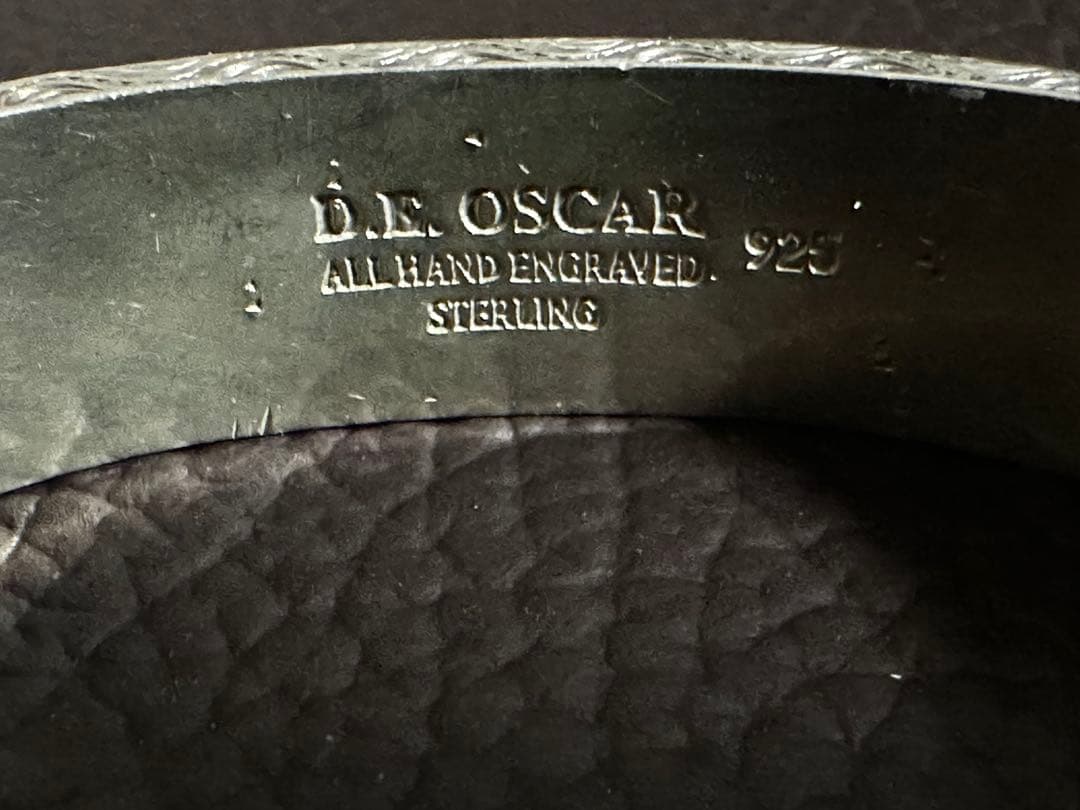 FUNNY D.E. OSCAR スターリングシルバー バングル