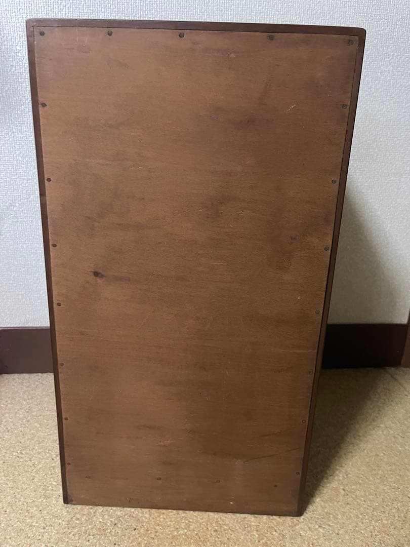 希少　アンティーク　日光彫？軽井沢彫？箪笥　5段式　引き出し　入手困難