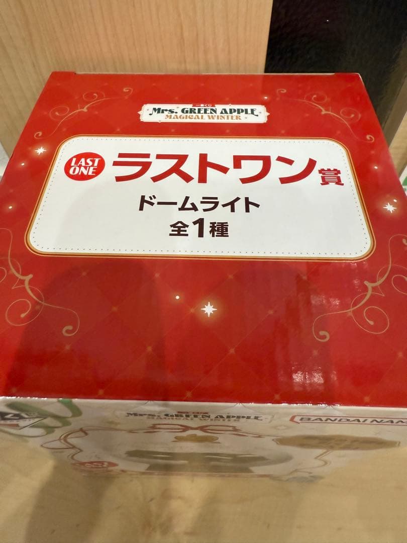 ミセスグリーンアップル　一番くじ　ラストワン賞　ドームライト