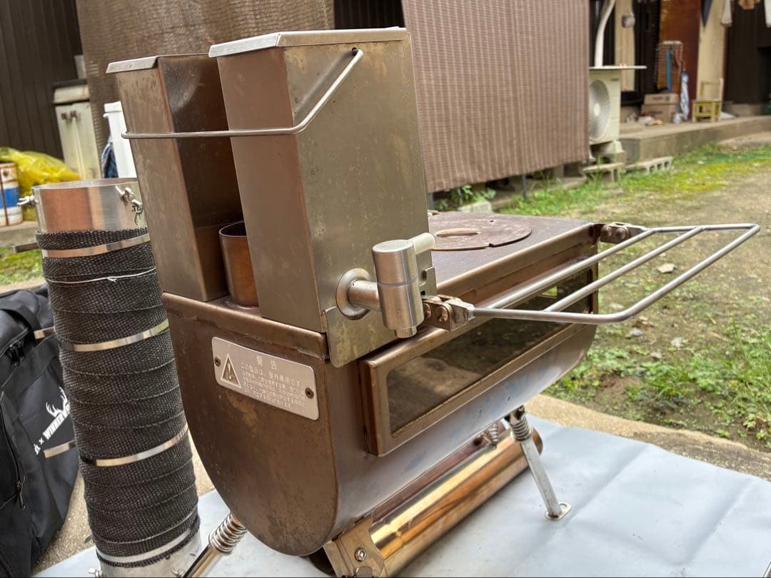 テンマクデザイン Winnerwellウッドストーブサイドビュー [Mサイズ]