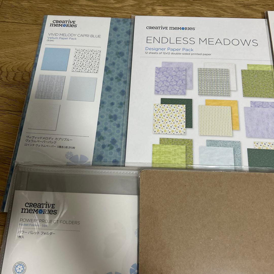 クリエイティブメモリーズ　おまとめ出品　未使用品➕開封した残り