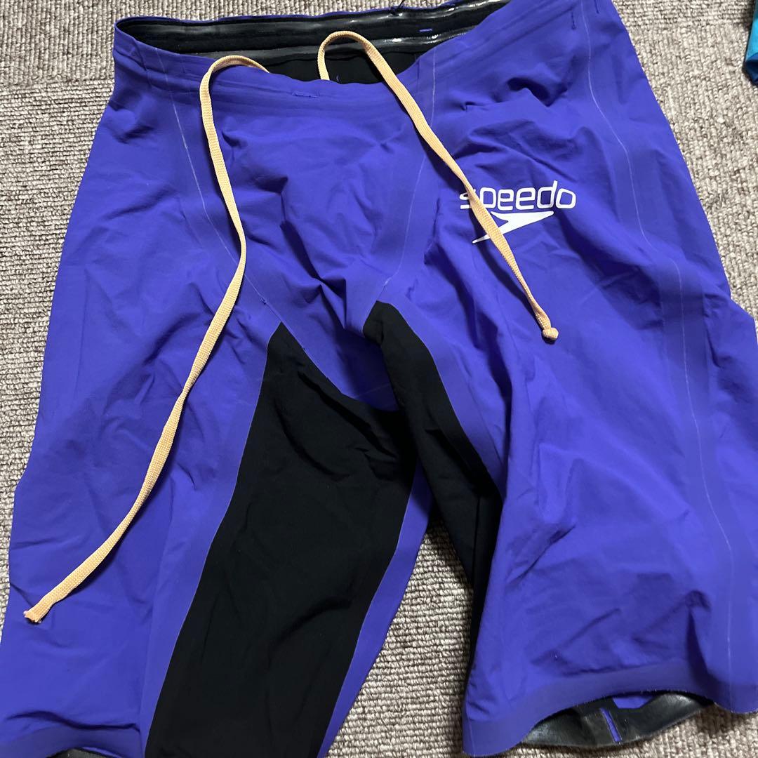 Speedo 競泳用水着 紫黒
