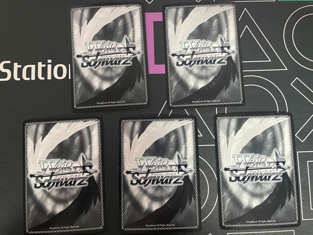 【美品】ヴァイスシュヴァルツ バンドリ ロゼリア 紫サイン SPMB 5枚セット
