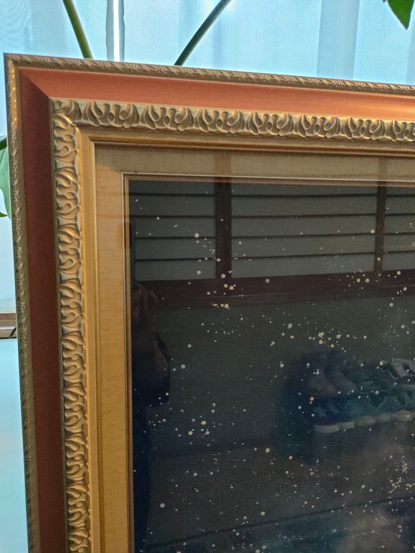 絵画　油彩画　原画　Ｆ30 【星空のクィーンズタウン