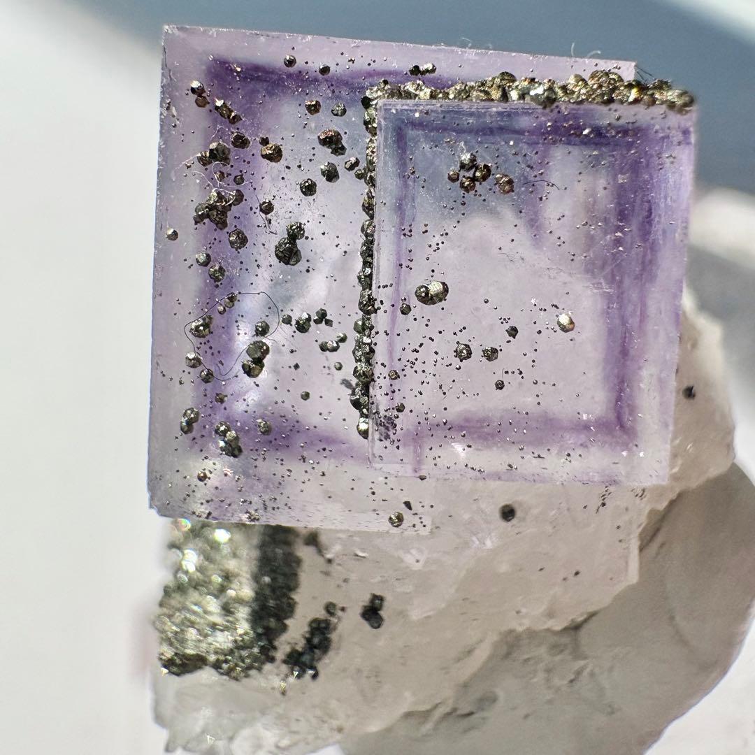 463 中国　ヤオガンシャン産　フローライト