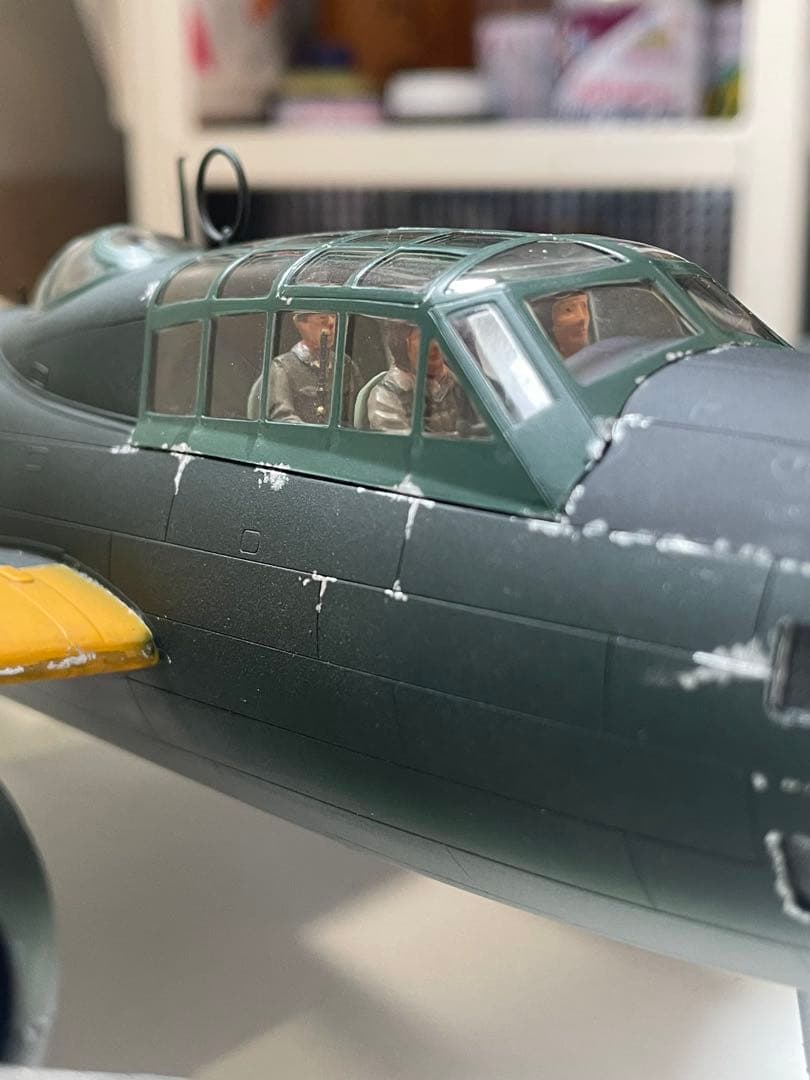 【山本長官搭乗機 】1式陸上攻撃機11型プラモデル完成品