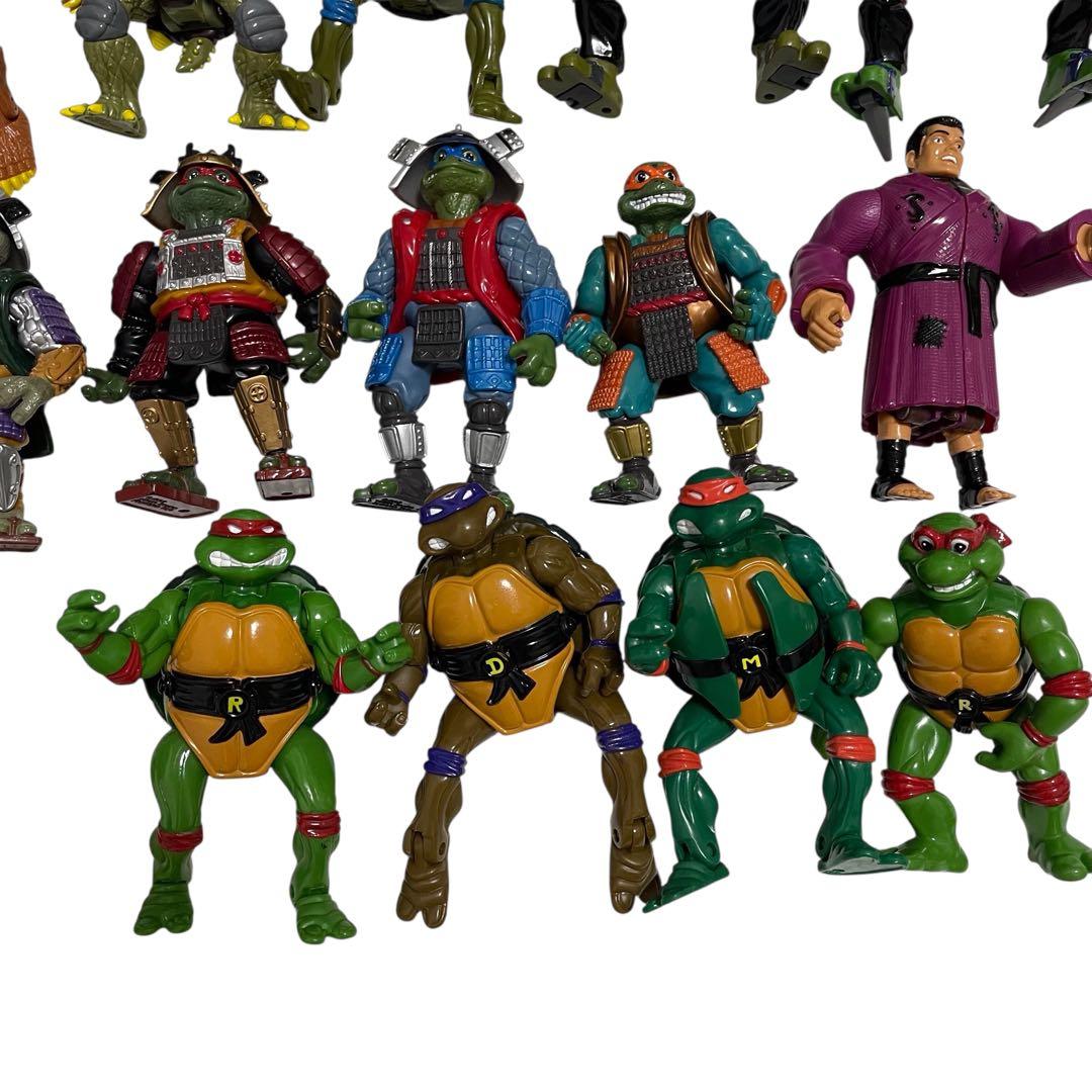 希少‼️ミュータントタートルズ フィギュア まとめ売り　当時物　アメトイ　アメコミ