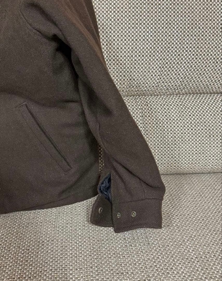 WOOLRICH ブラウン ジップアップジャケット