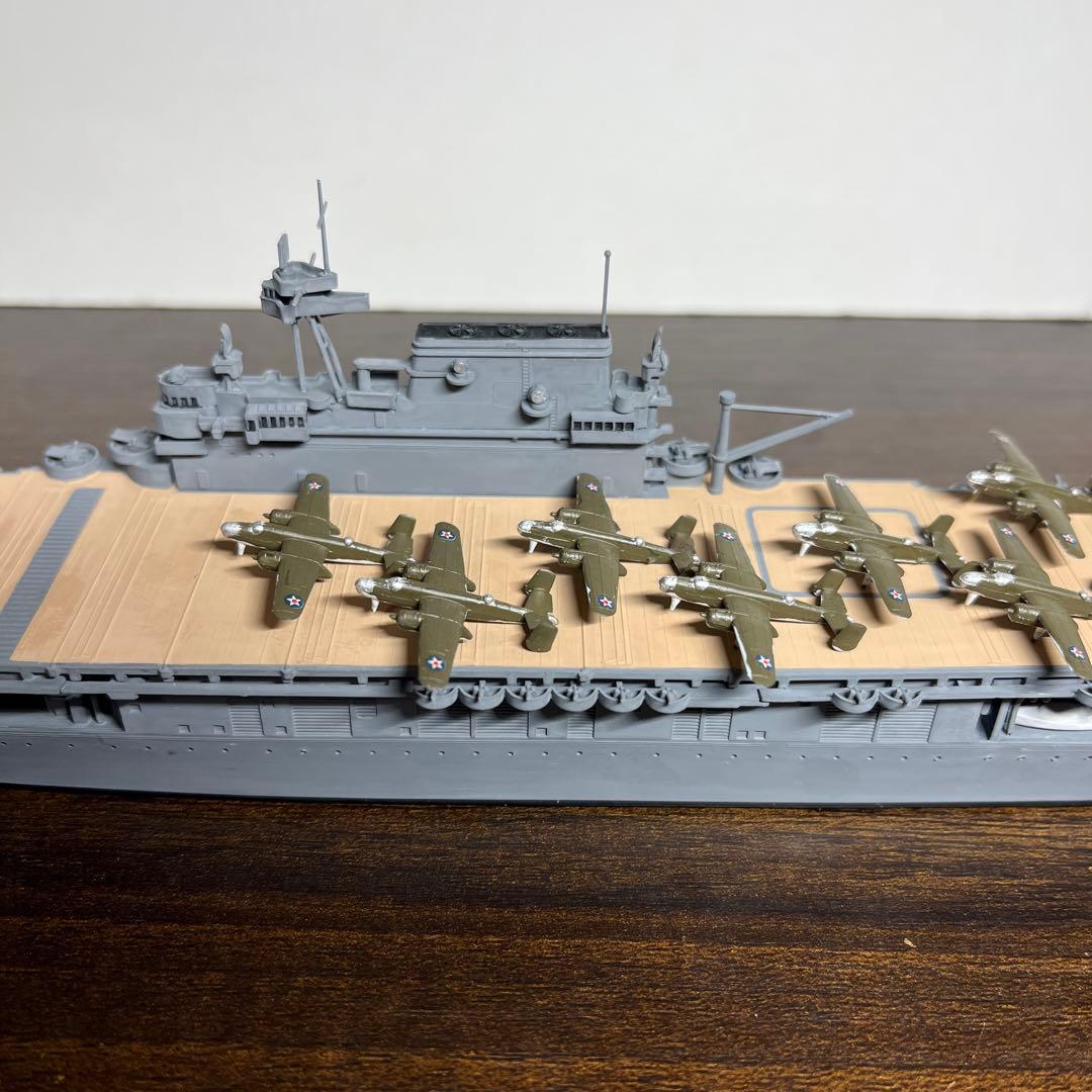 1/700 アメリカ海軍　航空母艦　ヨークタウン　ホーネット　2隻セット