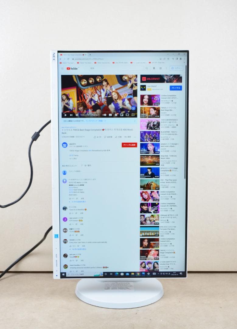 ホアン様　３台　超狭額　NEC　24型　E241N　フルHD　HDMI　IPS