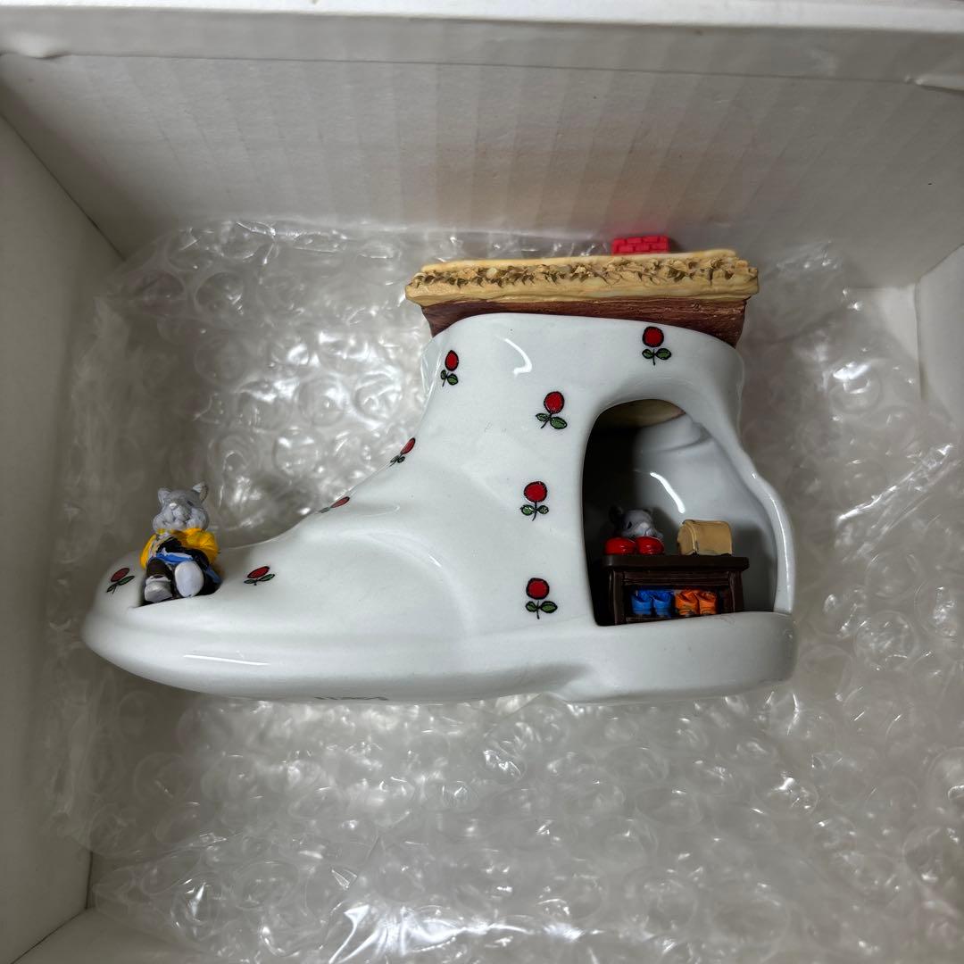 REUTTER PORZELLAN GERMANY 急須と靴 置物 2点セット