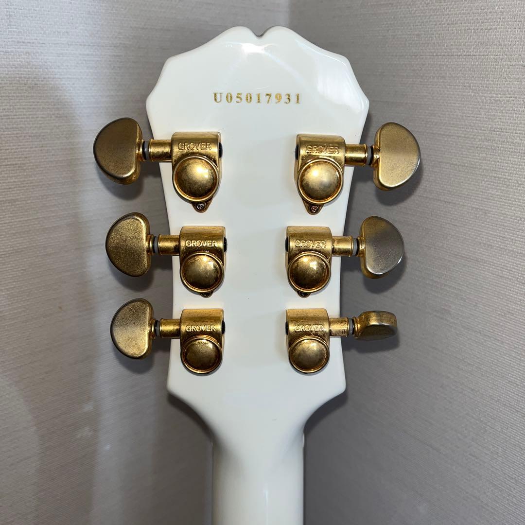 エピフォンレスポール カスタム　白