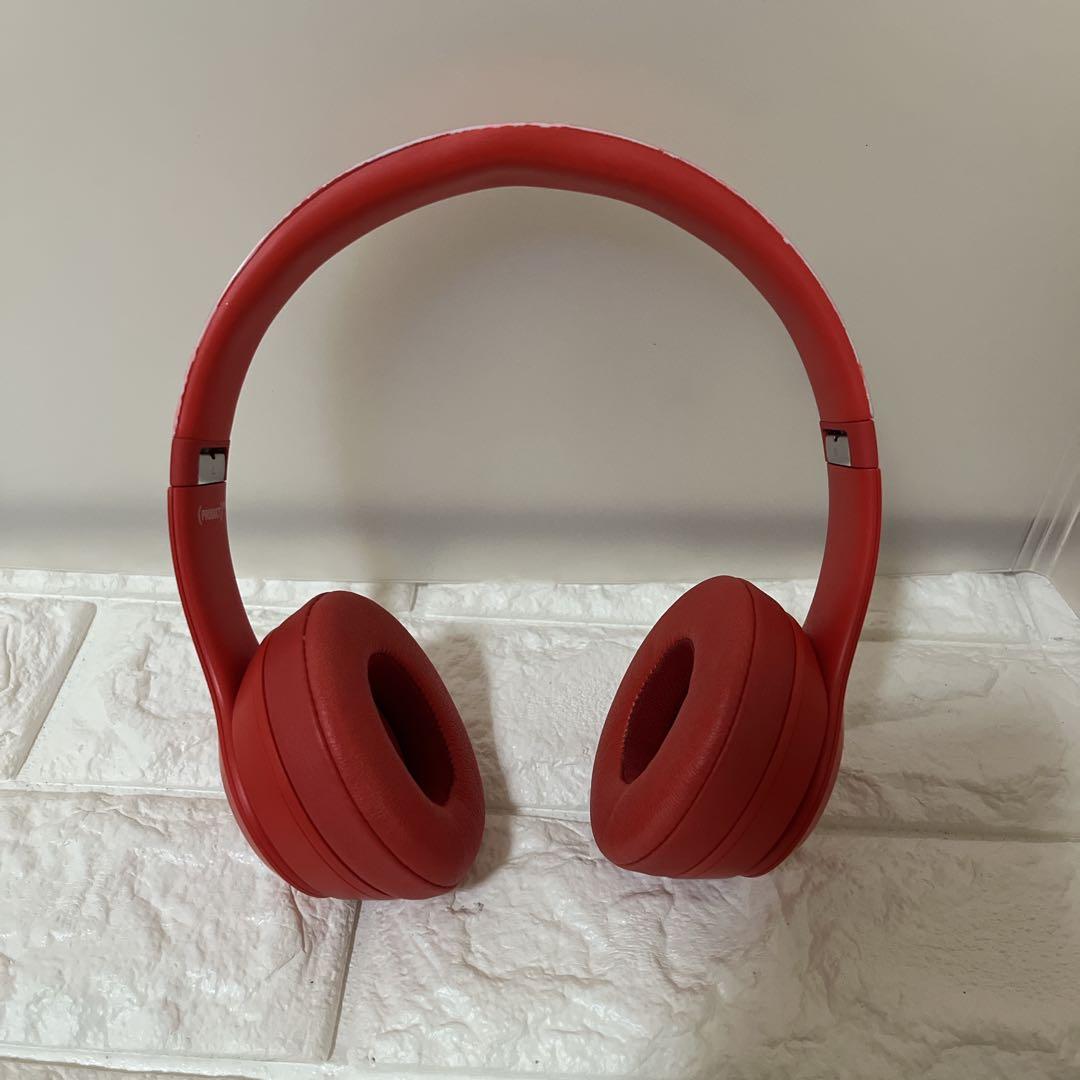 【値下げ】BEATS SOLO3 ワイヤレスヘッドホン 特別版 レッド