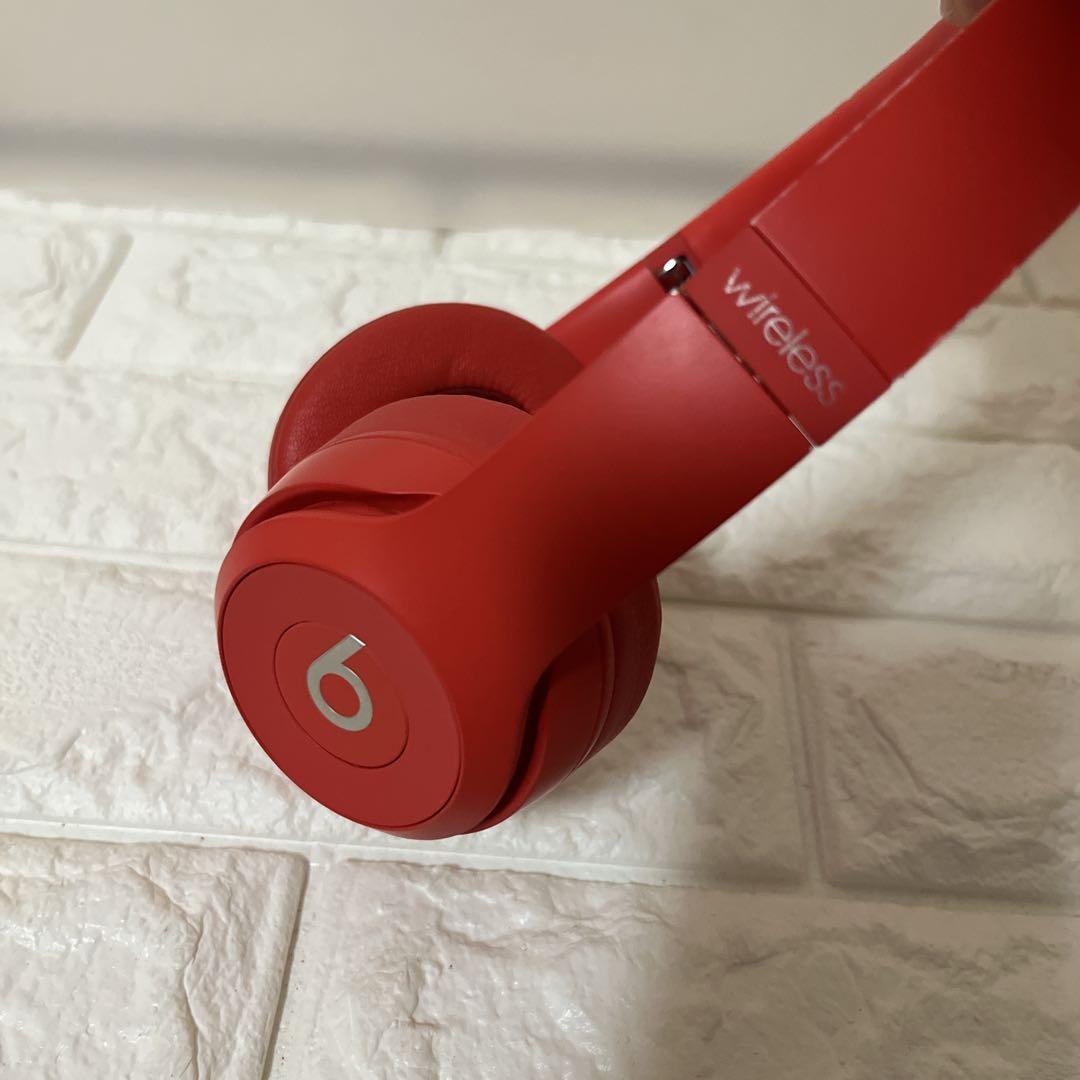 【値下げ】BEATS SOLO3 ワイヤレスヘッドホン 特別版 レッド