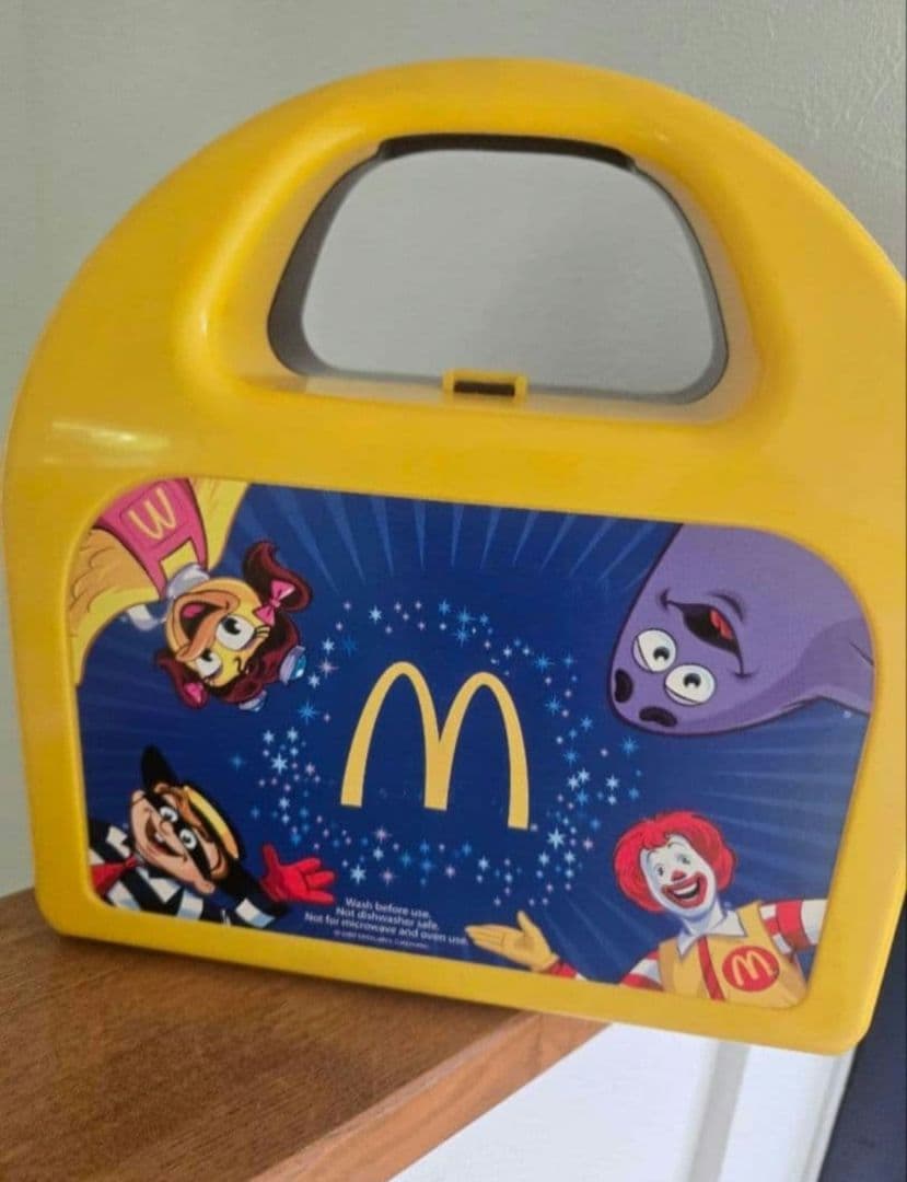マクドナルド ビンテージ 水筒付 ランチボックス ロナルド グリマス バーディ