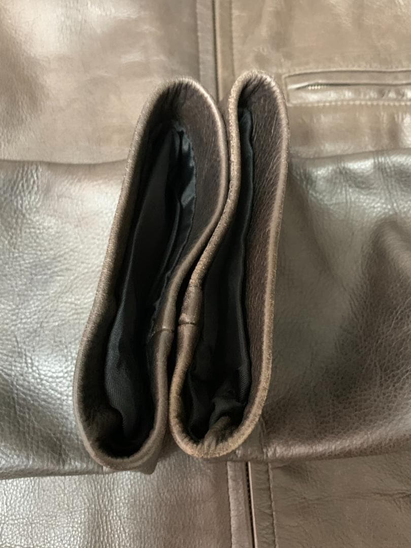 フランス製 [A.P.C.] シングルライダース レザージャケット M 牛革