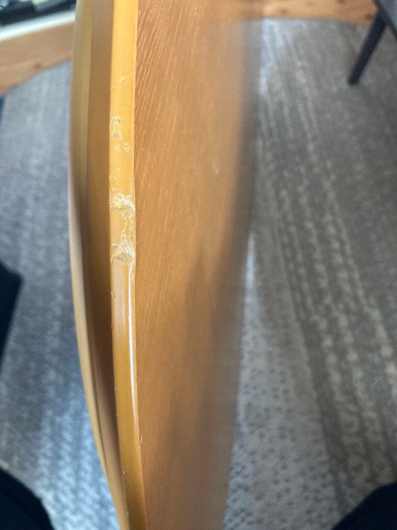 無印良品　MUJI 楕円形こたつ　タモ材　フラットヒーター　2017年式