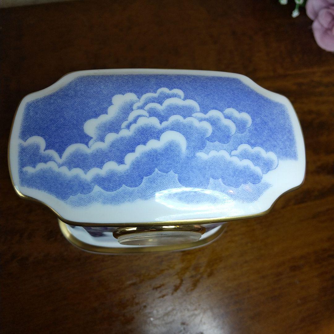 【時計は動きません】スポード ブルーイタリアン 置き時計