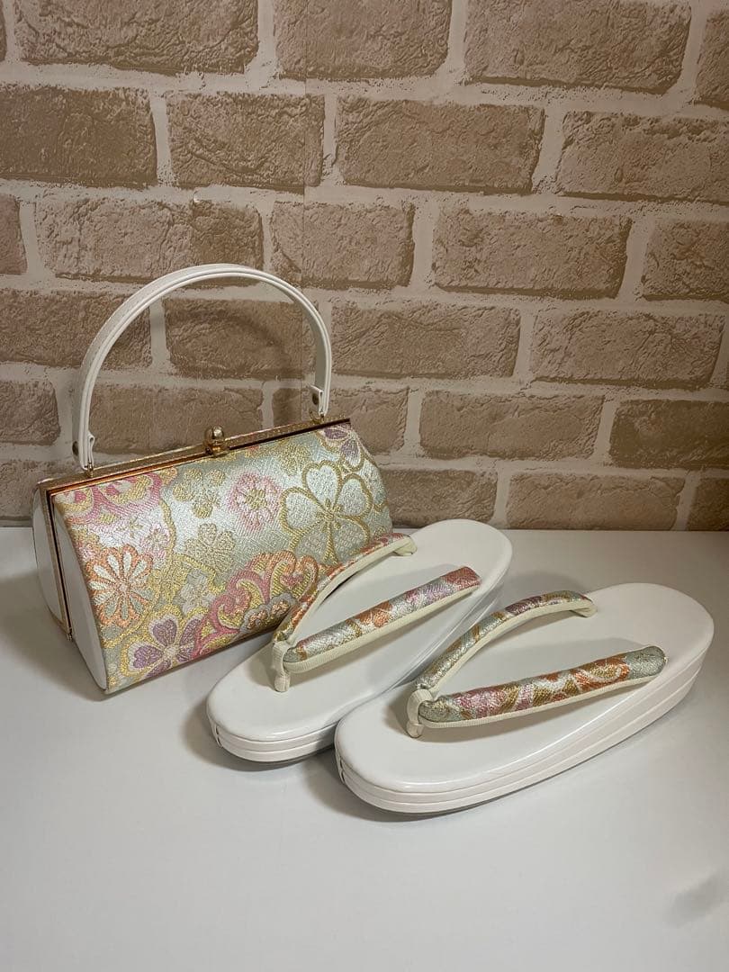 和装用バッグと草履セット