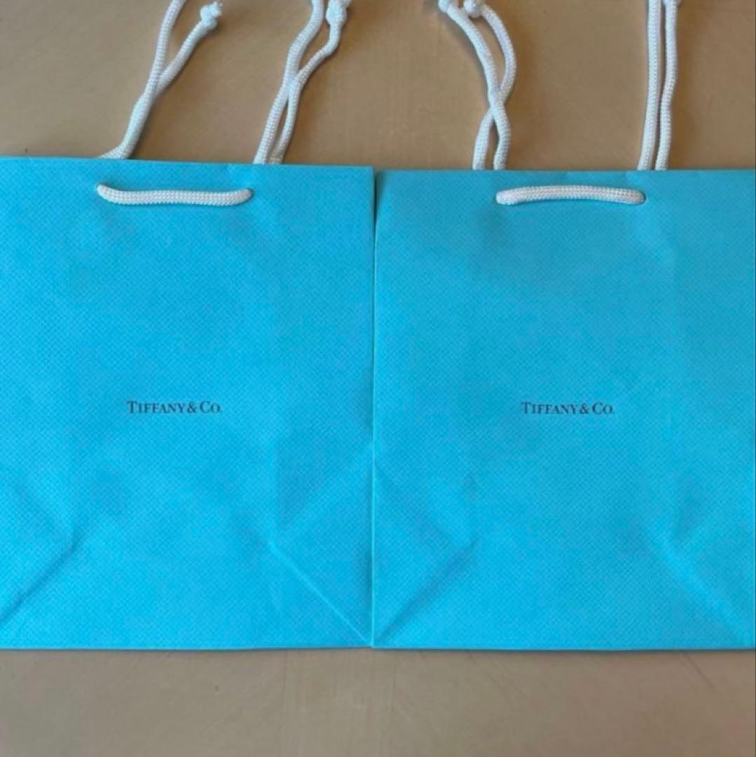 【新品未使用】ティファニー 紙袋 S 中サイズ 100枚 純正 正規品