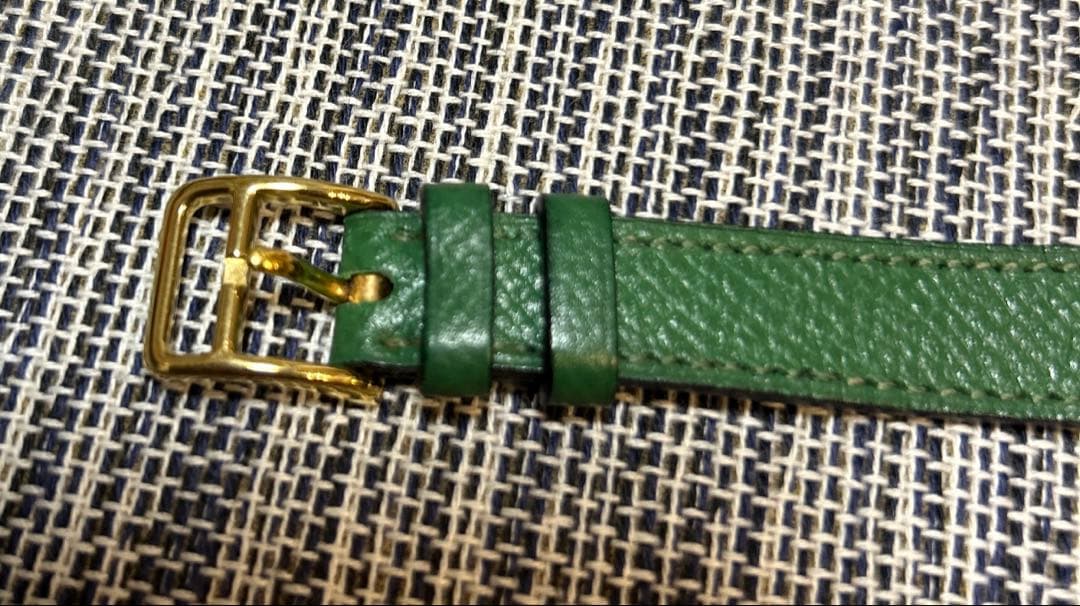 美品 エルメス ケリーウォッチ　革ベルト　ヴィンテージ