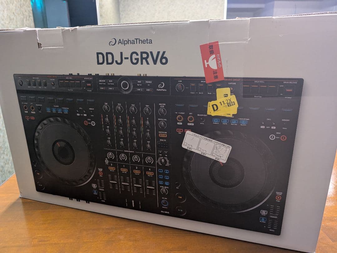 AlphaTheta DDJ-GRV6 djコントローラー