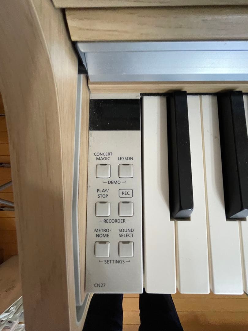 【引取り/発送選択可】美品 KAWAI 河合電子ピアノ CN27 2019年製