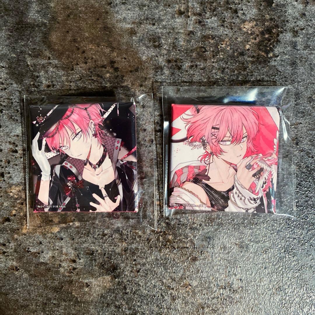 ディアヴォーカリスト　スクエア缶バッジセット