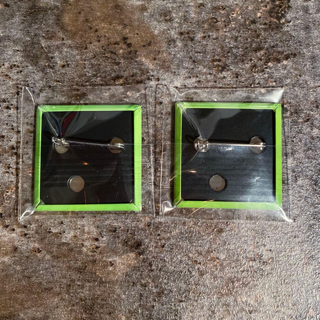 ディアヴォーカリスト　スクエア缶バッジセット