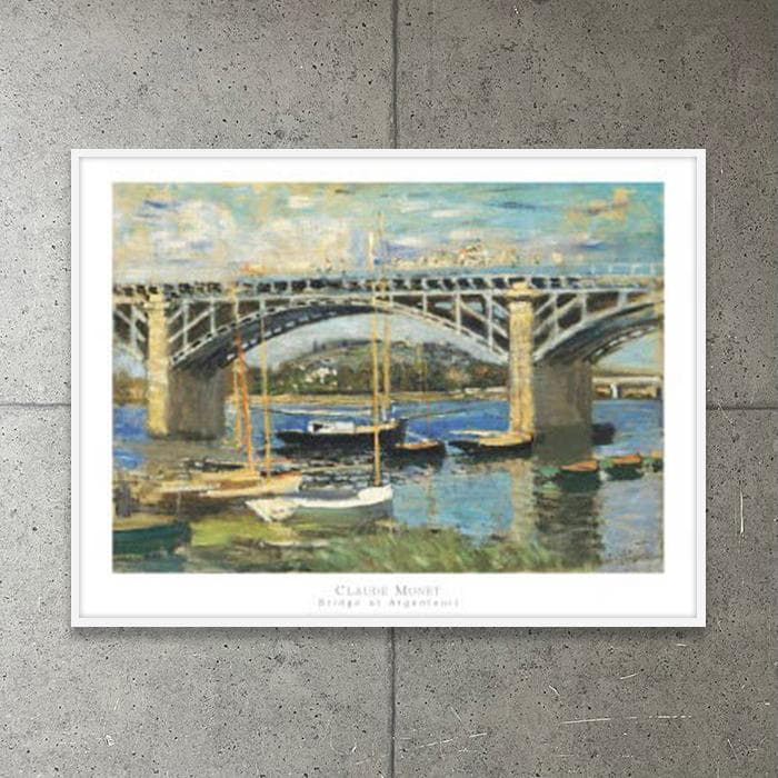 額装品/Bridge at/クロード モネ/ポスター/アート/インテリア