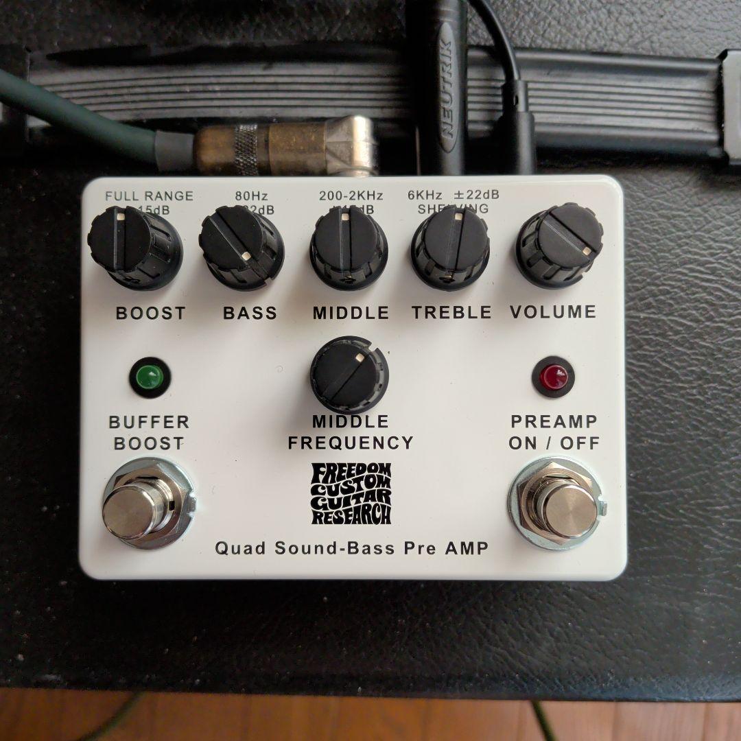 ベース Freedom Custom Quad Sound-Bass Pre AMP