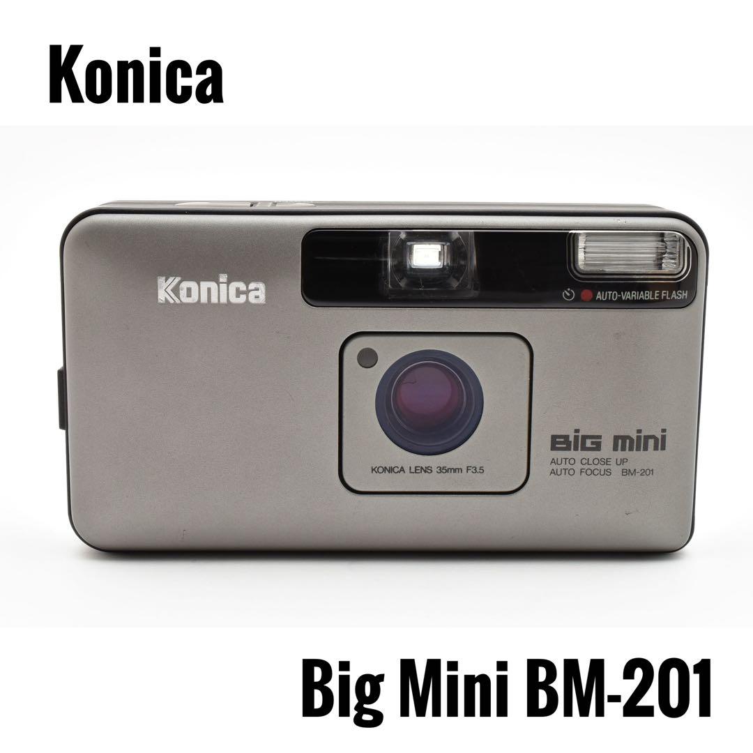 【完動品】 Konica Big Mini BM-201 フィルムカメラ