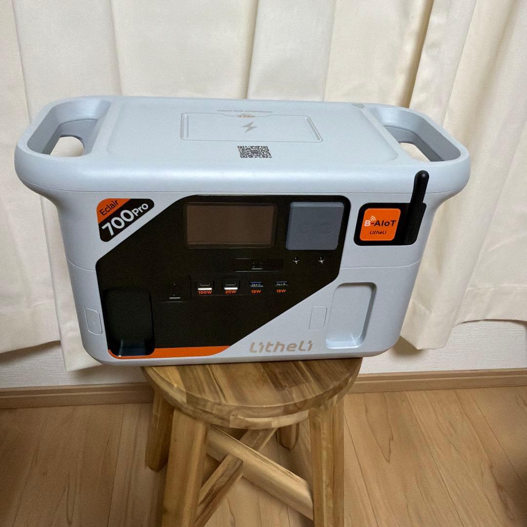 Litheli 700pro ポータブル電源576Wh/800W開封済み未使用