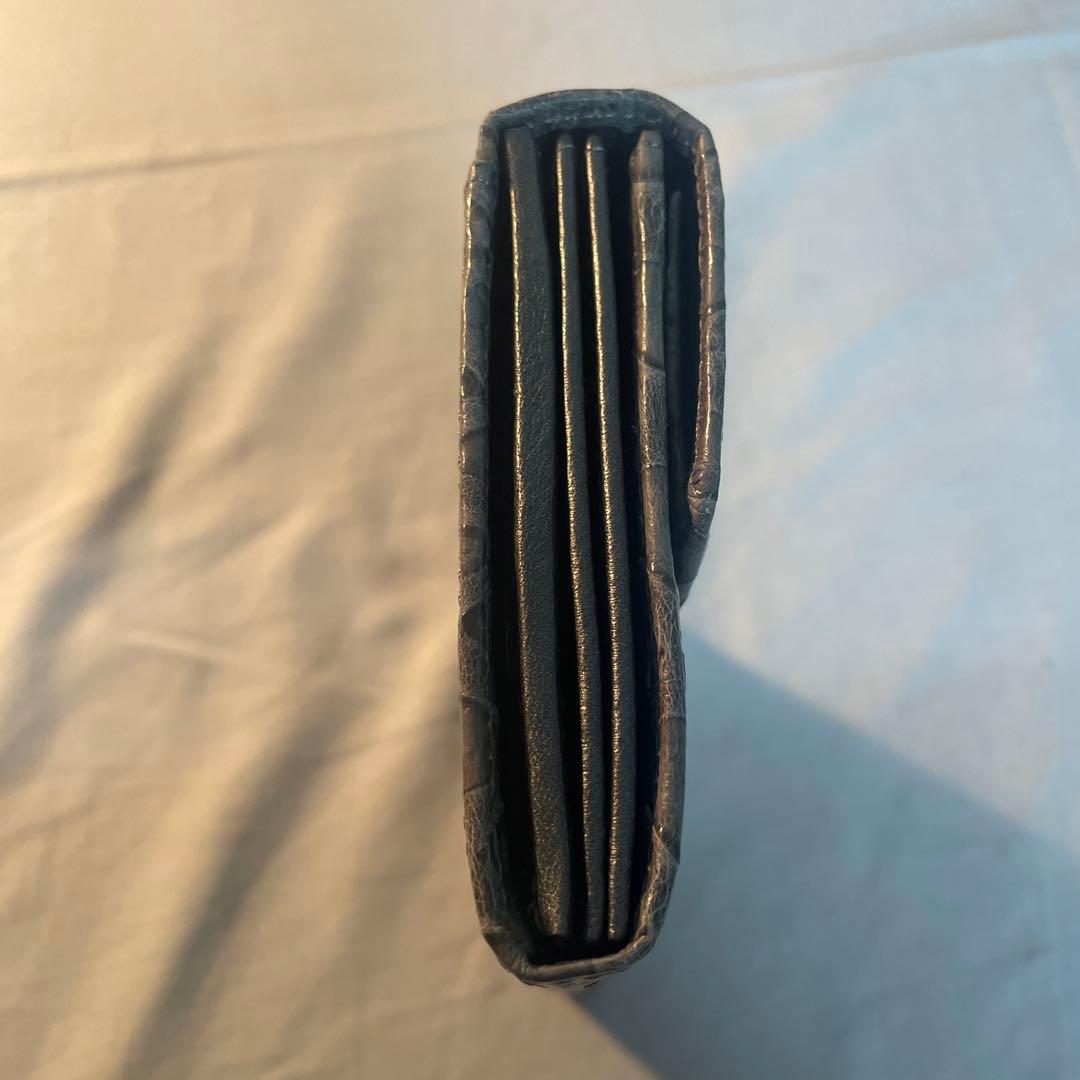 センザンコウ　財布　グレー