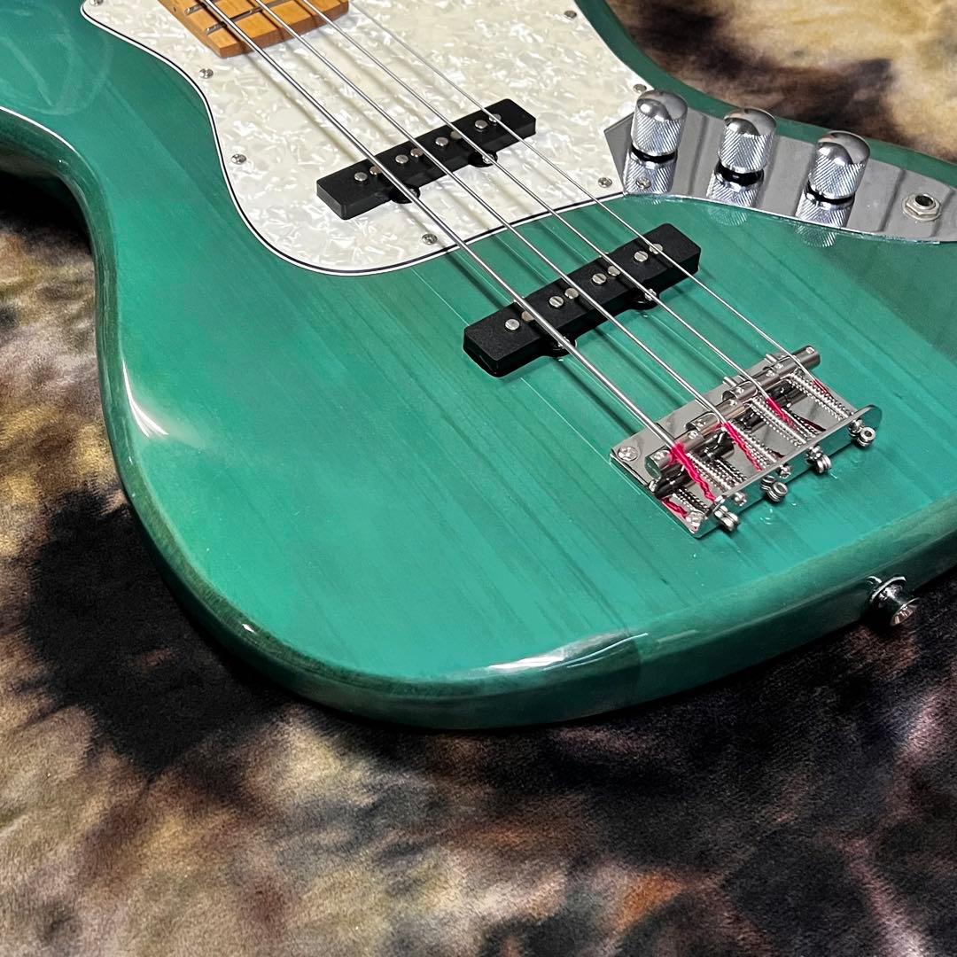 フォトジェニック ジャズベース シースルーグリーン 管AE