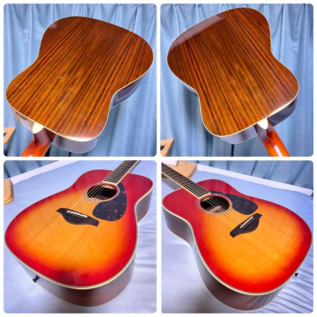 【牛骨★現行モデル】ヤマハ☆FG830！AB！アコギ【弾き易く調整☆新品の弦】