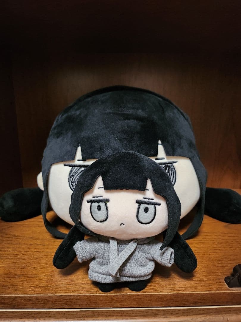 ぬくぬくにぎりめしモチモチクッション&おさげちゃんぬいぐるみ